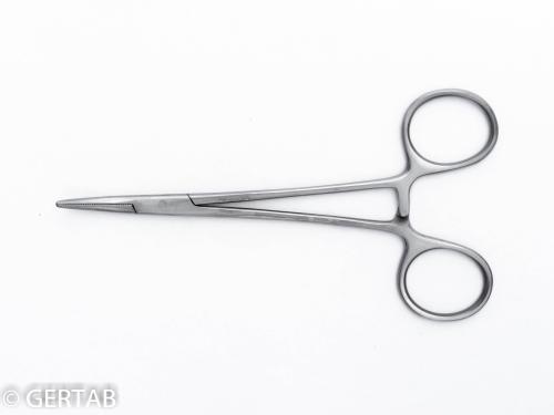 Curved mosquito forceps 13cm stainless steel