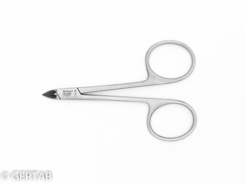 Saks nip Aesculap vinklet/lige 85mm HF441R