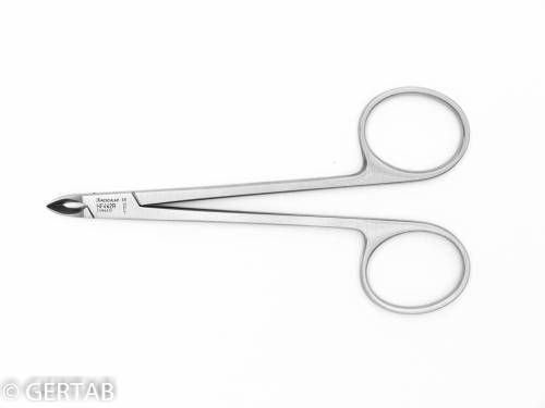 Saks nyp Aesculap vinklet/bøjet 105 mm HF442R