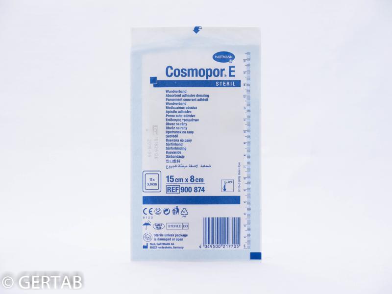 Cosmopor plåster 15 x 8cm steril 25st/frp.