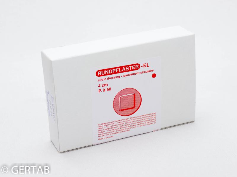 Plåster rund 4cm 50st/frp.