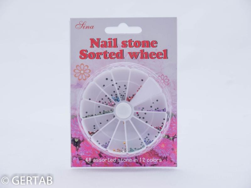 Nageldekor rund 576 st/karusell