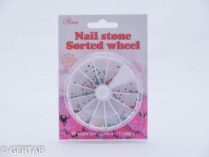 Nageldekor rund 576 st/karusell