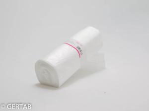 Avfallspåse vit 100 st/rulle