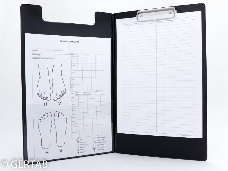 Journalblad fot A4 100st/frp.