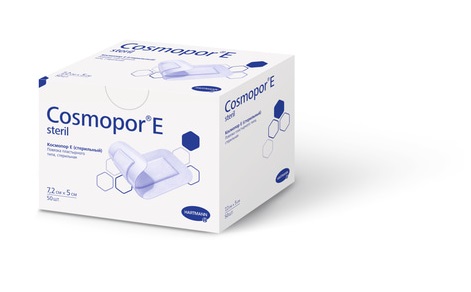 Cosmopor plåster 7,2 x 5cm steril 50st/frp.