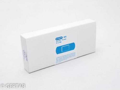 Plaster plast 25 x 72 mm 100 stk/pakke.