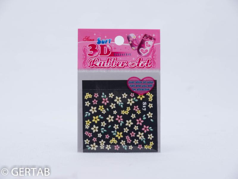 Nageldekor stickers blommor S17