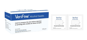 Alkoholtork 100 kuvert/frp