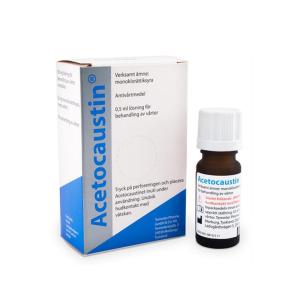 Acetocaustin Vårtmedel  0,5 ml