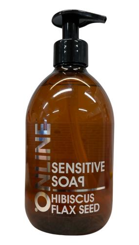 Sæbe med pumpe brun 500 ml