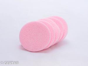Kosmetiksvamp rosa 5st/frp.