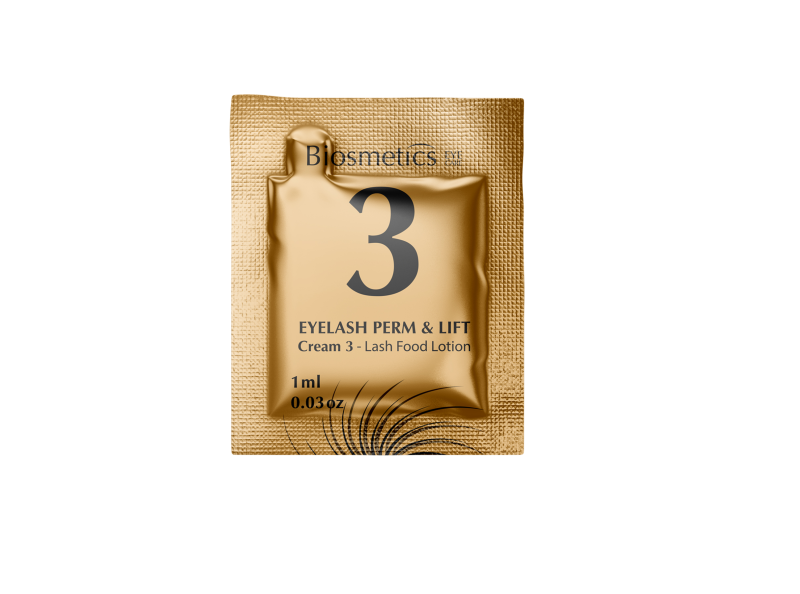 Biosmetics Eyelash Perm & Lift Cream 3, 10 st - Conditioning Lotion