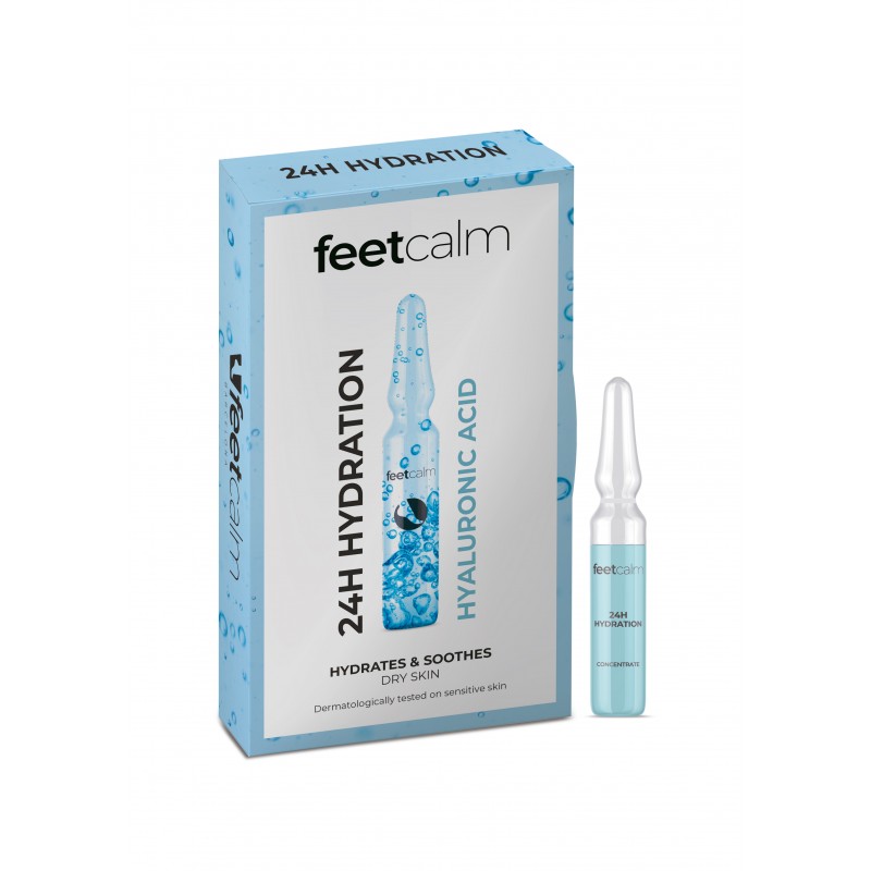 Feetcalm Ampuller 24H Återfuktande 7st x 2ml