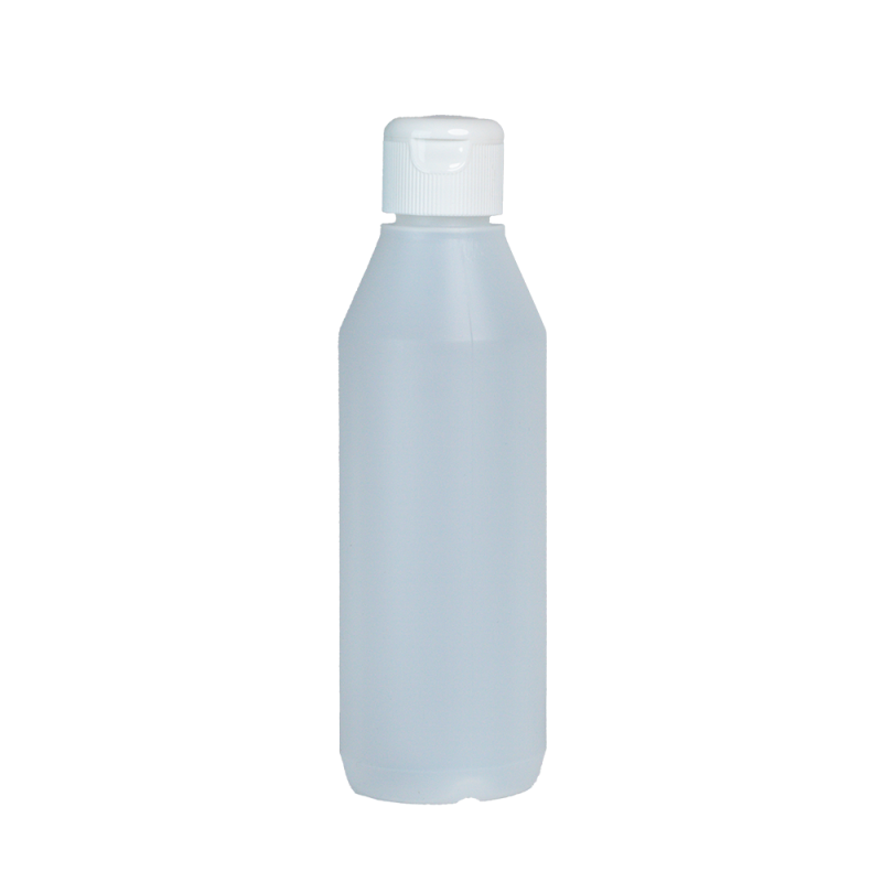 Flaska plast 250ml transp.