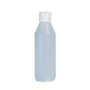 Flaska plast 250ml transp.