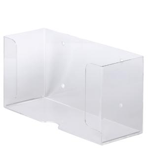 Vägghållare plexiglas skyddshandske