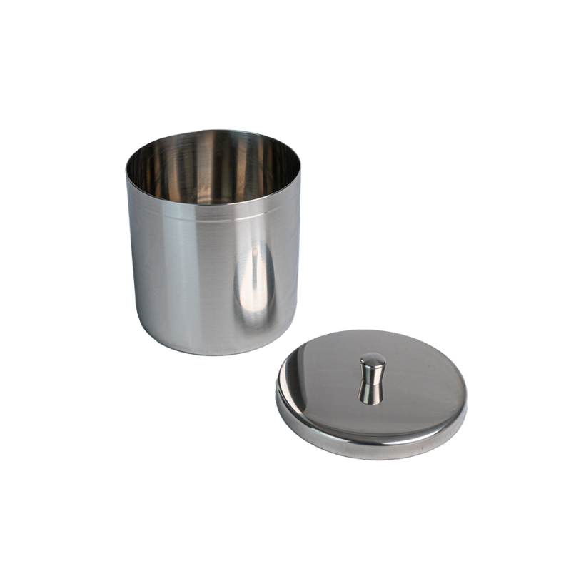 Jar with lid stainless steel 6cm