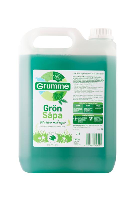 Såpa grön 5 l