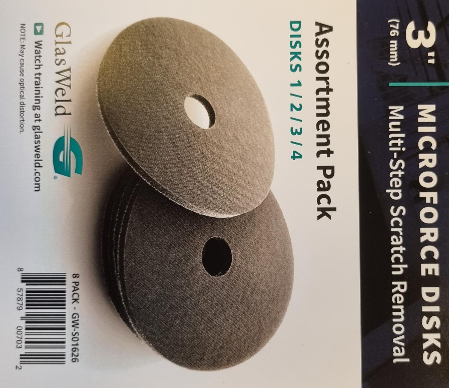 Microforce Disk 3" Alla Sorter 8pack