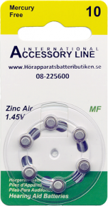 BATTERI a10 6-PACK ACCESSORYLINE