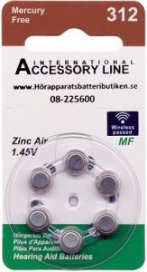 BATTERI A312 6-PACK ACCESSORYLINE