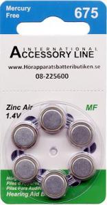 BATTERI ALA675 6-PACK ACCESSORYLINE