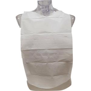 ABENA Haklapp BIO med tejp vit 100/fp