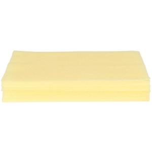 ABENA Tvättlapp skum, 100ark, 190 mm, gula 100/fp