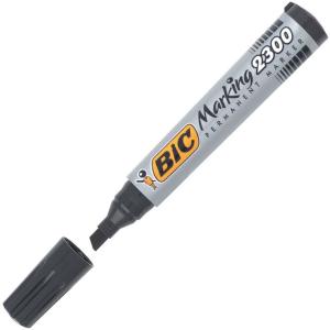 BIC® Märkpenna Marking™ 2300 permanent, mediumkulspets, 3,1–5,3 ,mm linjebredd, svart