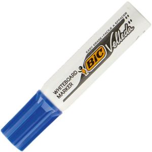 BIC® Whiteboardpenna, VELLEDA 1781, ketonbaserat bläck, 3,5–5,5 mm, mediumspets, blå