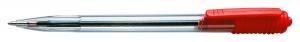 Kulspetspenna Wiz, medium, röd