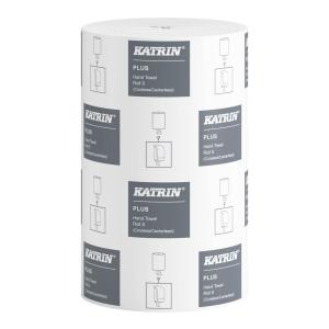 KATRIN Torkrulle Plus S 1-lagers, 205 mm, utan hylsa 12/fp