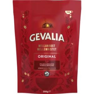 Original Mellanrost Snabbkaffe Refill Gevalia 200g