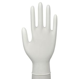 ABENA Nitrilhandske accelerator/puderfri vit M 150/fp
