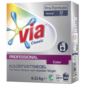 VIA Tvättmedel Pro Formula Color 8,32kg