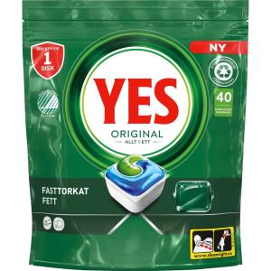 YES Maskindisk Original tabletter 40/fp