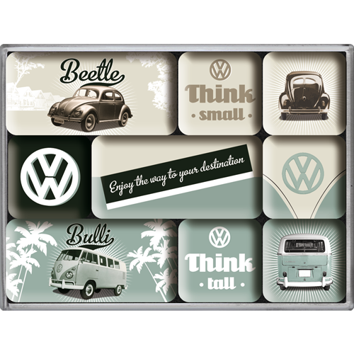 Magnet set - Volkswagen - Think tall & small