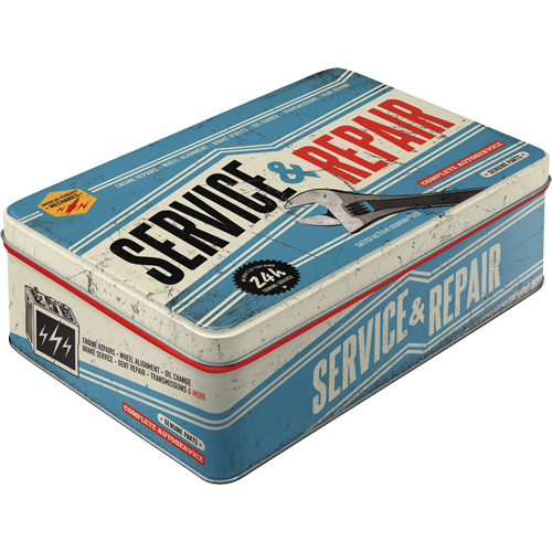 "Metallburk Flat ""Service &   Repair"","