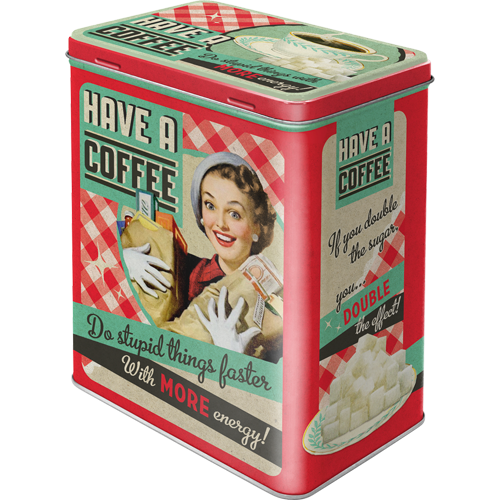 Have a Coffee - Plåtburk 3 liter