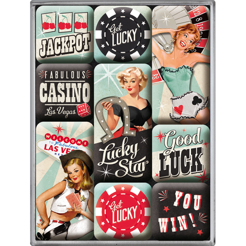 Magnet set - Get lucky