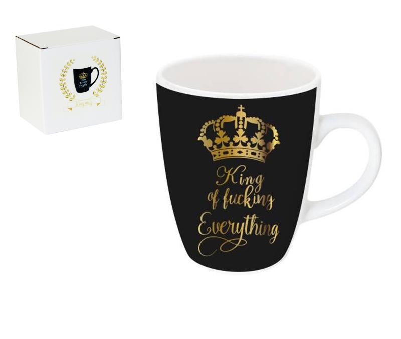 King of fucking everything mug - 350ml