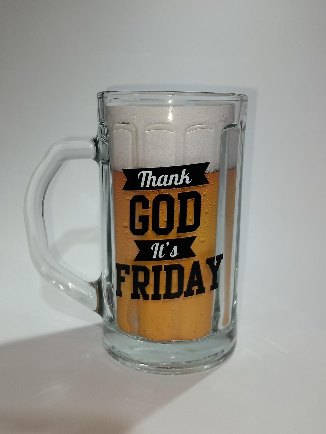 Thank God it is Friday - mug