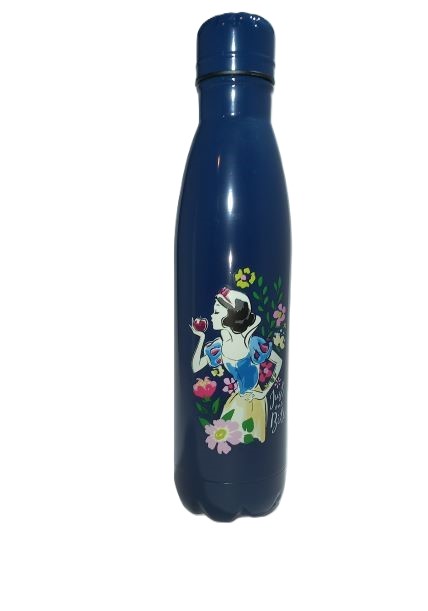 Snow white - metal drink bottle