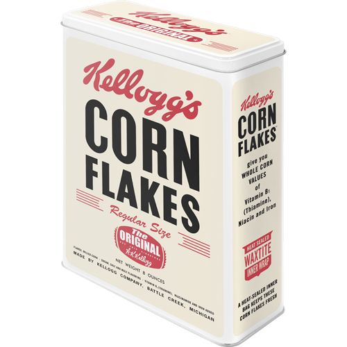 Kelloggs cornflakes - Plåtburk 4L