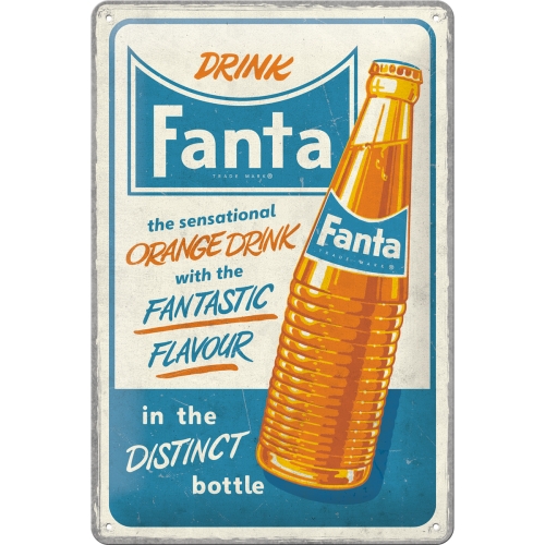 Metallskylt fanta 20x30cm