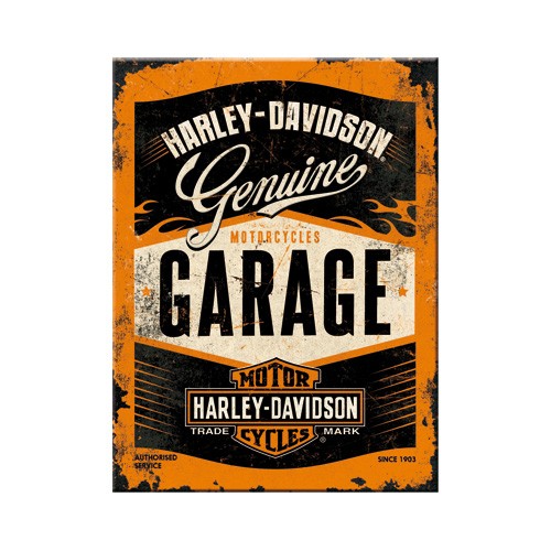 "Magnet ""HD - Garage"", 8x6 cm"