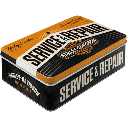 Flat box Harley-Davidson service & repair. 22x16x7cm 2,5L