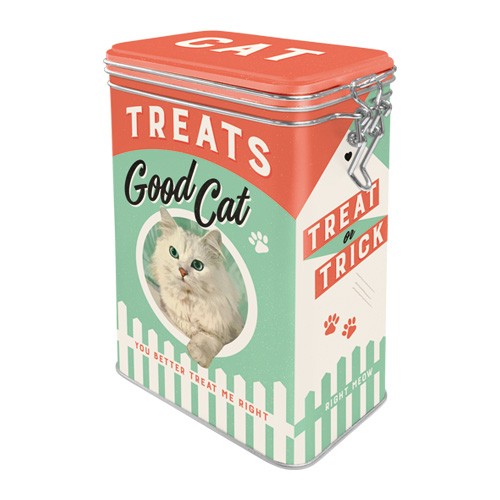 Clip Top Box - Cat Treats