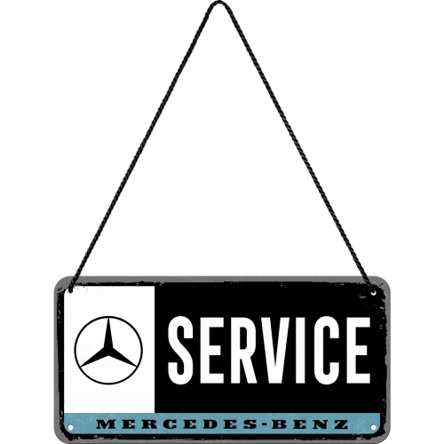 Hanging sign - Mercedes Benz service